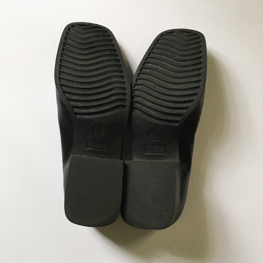 Croft & Barrow Leather Loafers Black Size 6 - Picture 6 of 13